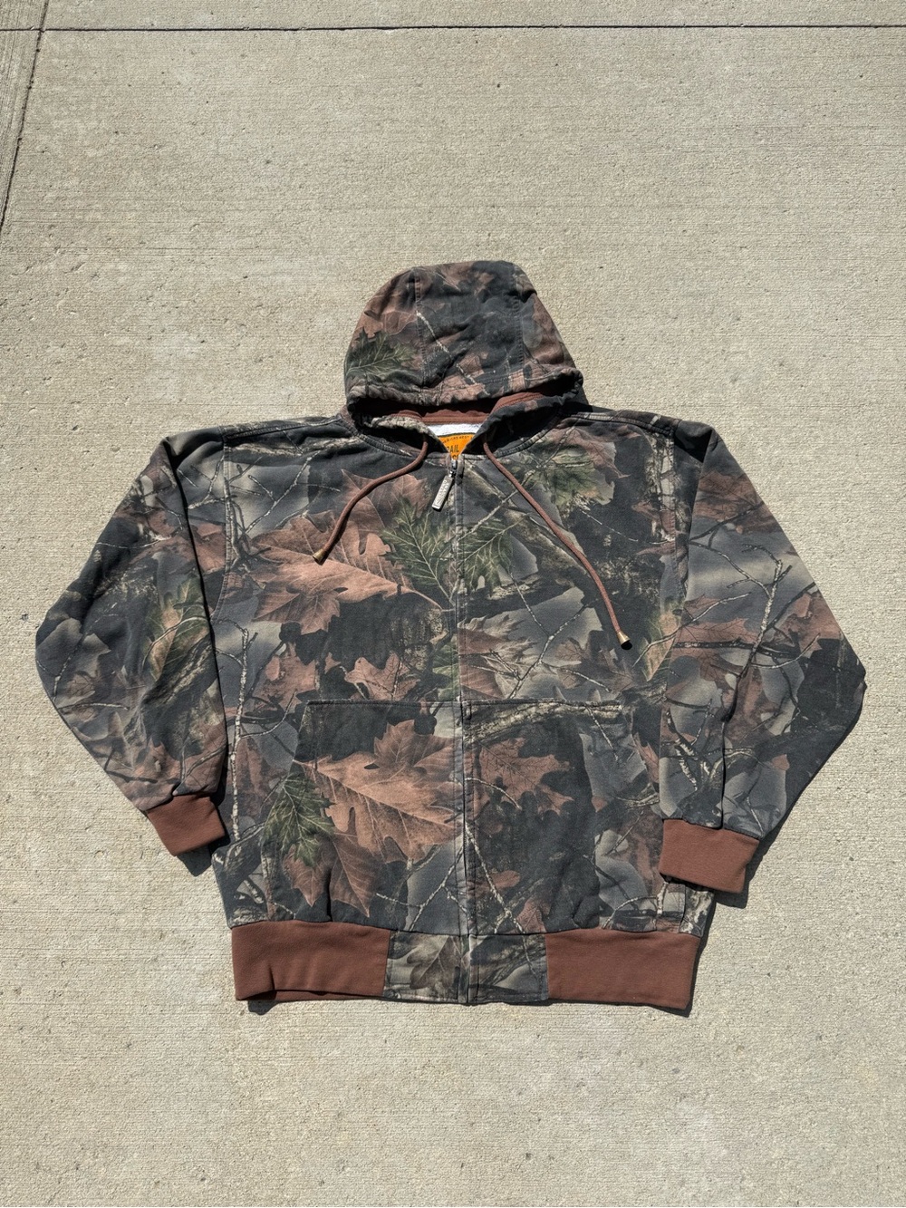 Trail Crest Forest Camo Zip-Up Hoodie